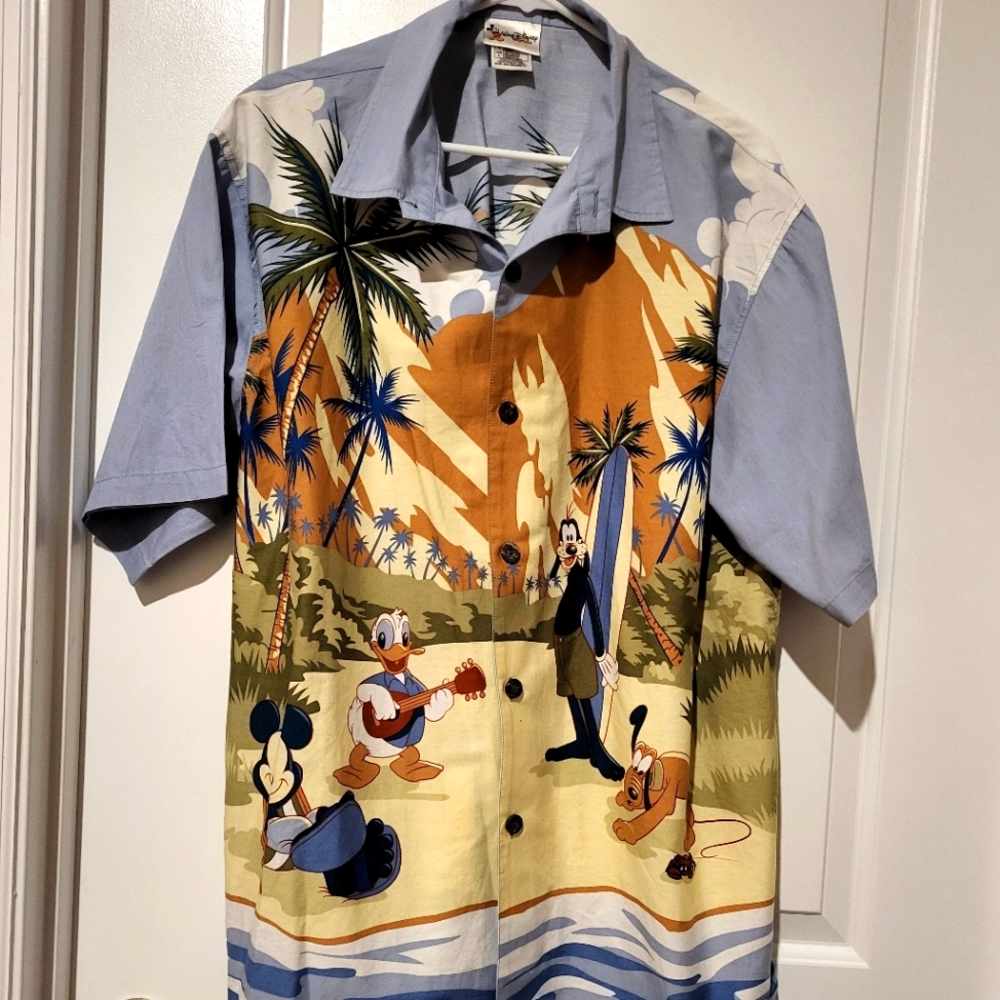 Vintage 1971 Walt Disney World Hawaiian Shirt